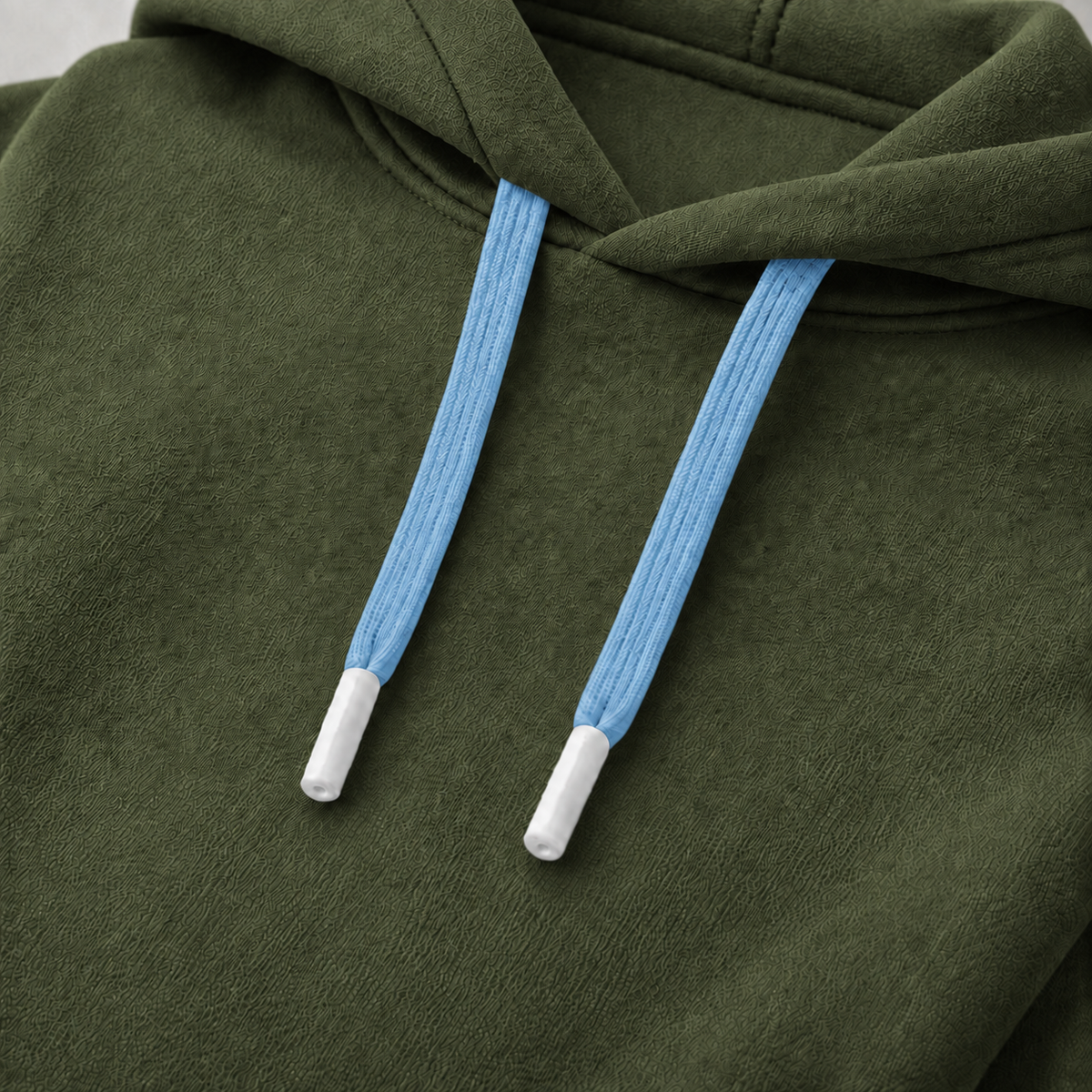 Sweat à capuche Vert militaire MWVM (3 Cordons OFFERTS)
